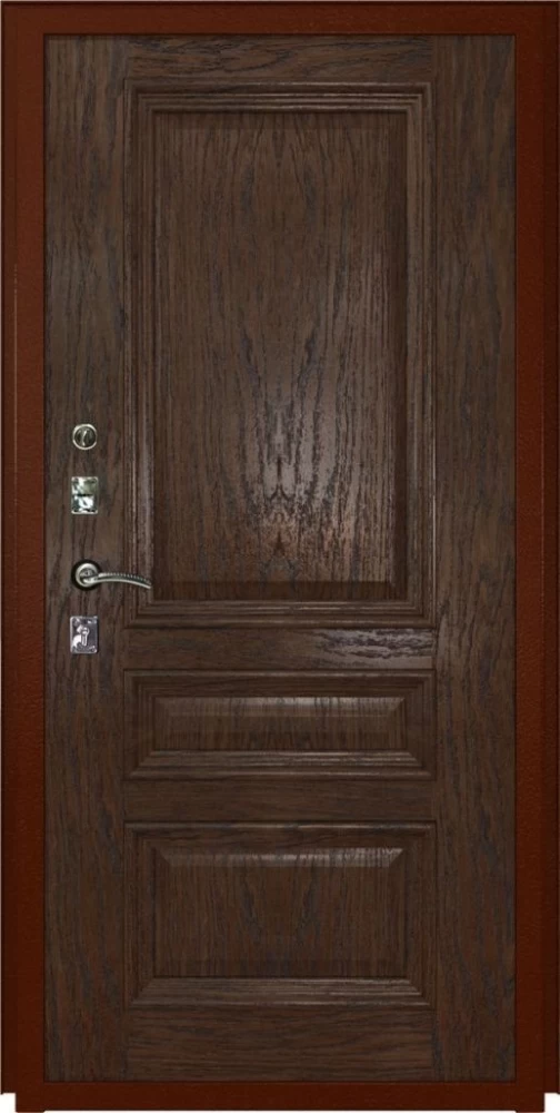 Входная дверь ДвериПРО Аура Фараон-2 (16мм, мореный дуб) DPRO196879 внутренняя сторона