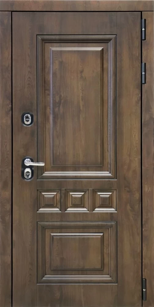 Входная дверь ДвериПРО Аура ПВХ 10мм Астрод Velutto Grigio DPRO195700 внешняя сторона