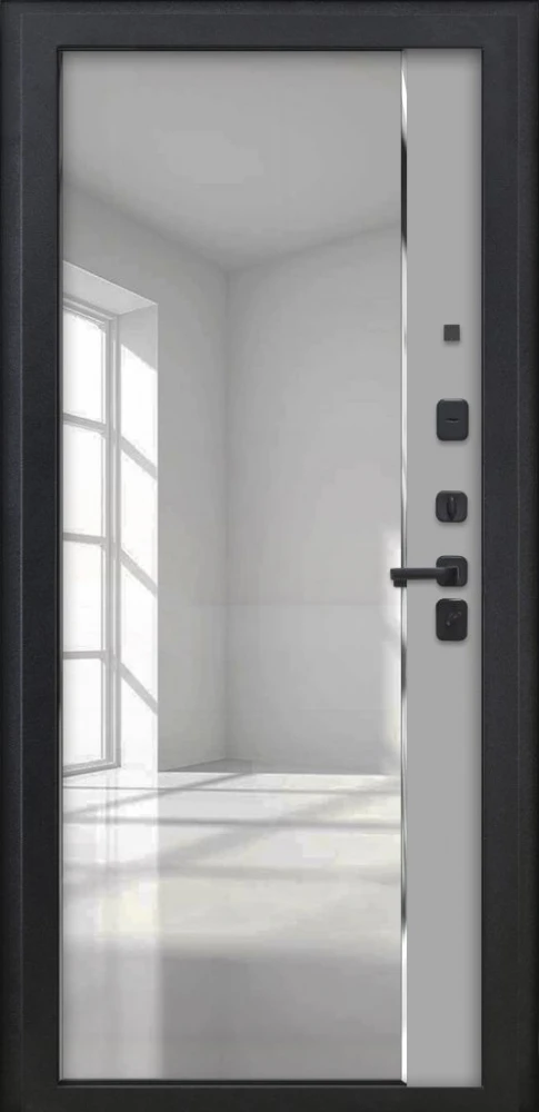 Входная дверь ДвериПРО Термо медный антик ФЛЗ-618 Шарли светлый DPRO226244 внутренняя сторона