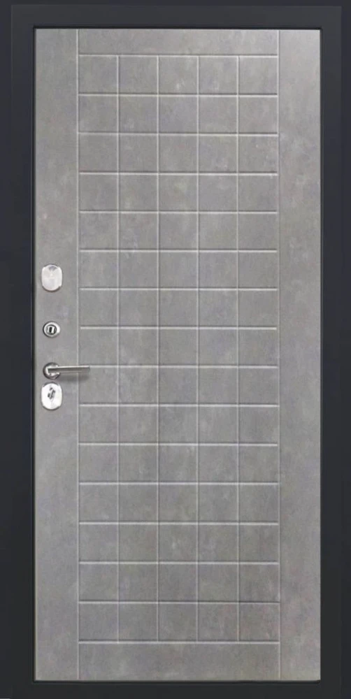 Входная дверь ДвериПРО Д-68 ФЛ-256 (10мм, бетон пепельный) DPRO197945 внутренняя сторона