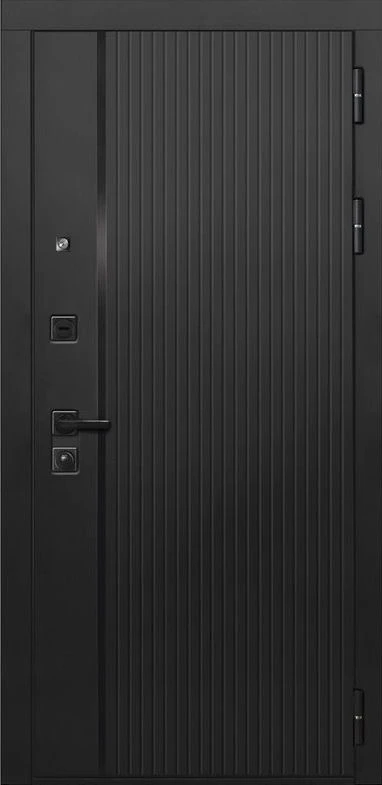 Входная дверь ДвериПРО L-45 ФЛЗ-649 капучино (зеркало) DPRO200359 внешняя сторона