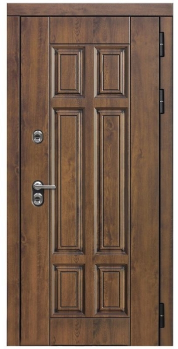 Входная дверь Квадро ФЛ-700 (10мм, ясень белый) внешняя сторона
