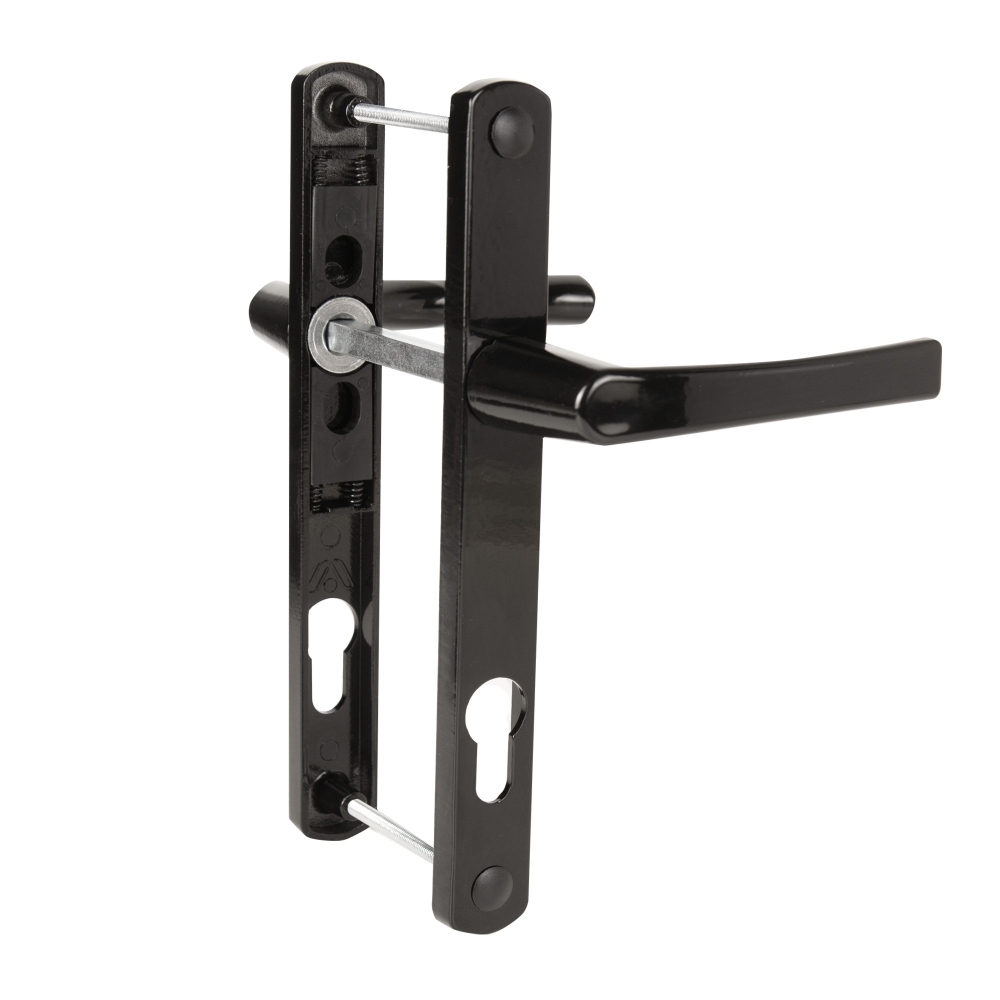 Фото Ручка на планке HANDLE.85.25.67-75 RAL 9005 черный