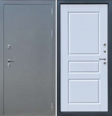 Дверь СТРАЖ Т-20 ТЕРМО VELLUTO BIANCO